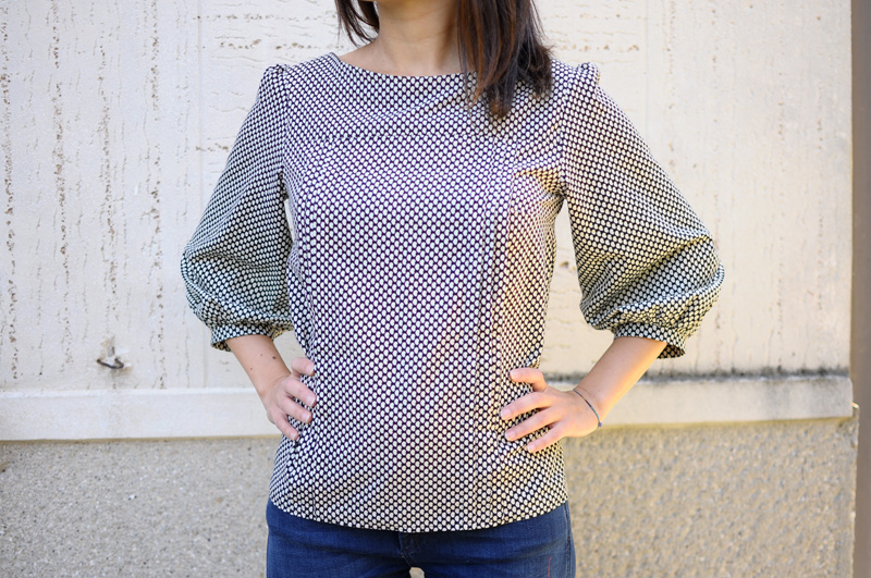 LaDulsaTina & Mathile Blouse - Tilly and the Buttons