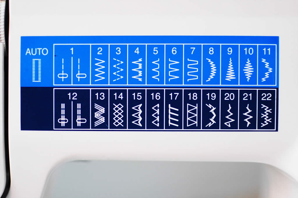Ladulsatina - 10 consigli utili per scegliere la macchina per cucire: punti decorativi