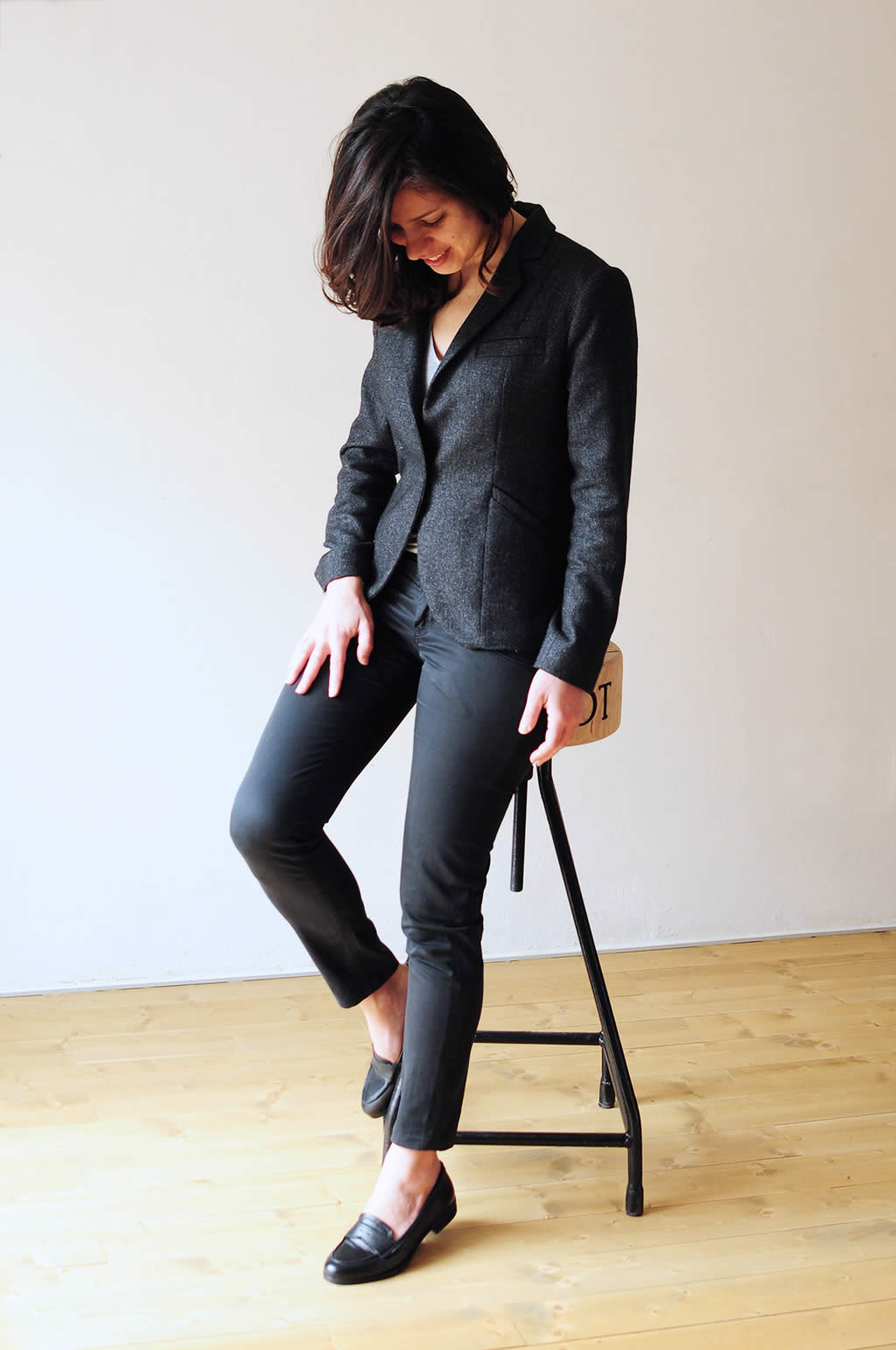 ladulsatina - Sewing blog - Self-drafted blazer - outfit