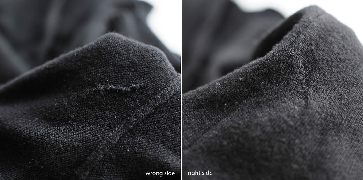 Ladulsatina sewing and DIY fashion blog - Moth-eaten wool sweater - Fashion Fix - after